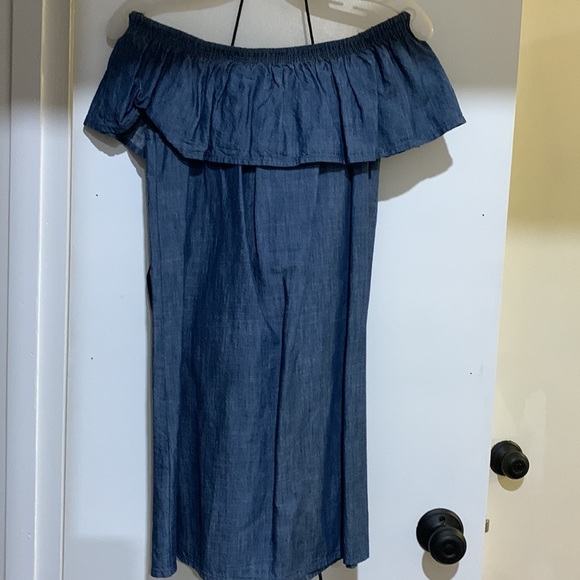 SOFT Soft Joie Blue White Floral Summer Nightgown Pajama Top Women’s Size Medium - Picture 7 of 9